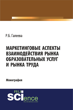 картинка Маркетинговые аспекты взаимодействия рынка образовательных услуг и рынка труда. (Аспирантура, Бакалавриат, Магистратура, Специалитет). Монография. от магазина КНОРУС