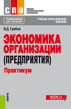 картинка Экономика организации (предприятия). Практикум. (СПО). Учебно-практическое пособие. от магазина КНОРУС