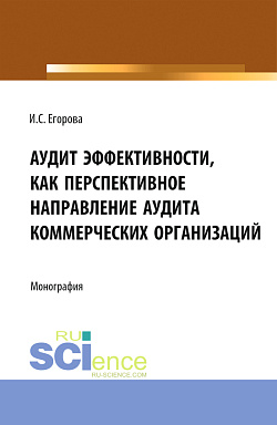 картинка Аудит эффективности, как перспективное направление аудита коммерческих организаций. (Магистратура). Монография. от магазина КНОРУС