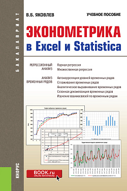 картинка Эконометрика в Excel и Statistica. (Бакалавриат). Учебное пособие. от магазина КНОРУС